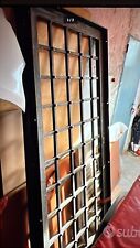 portoncino grata di sicurezza  in ferro battuto
