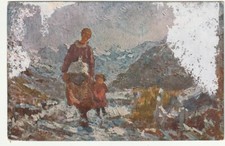 ESP. D'ARTE DI VENEZIA - ILLUSTRATORE - LEONARDO BAZZARO - VIAGG. 1918 -3824-