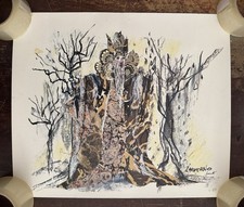 STAMPA / Emanuele Luzzati L'INVERNO - 46 x 39 cm ca.