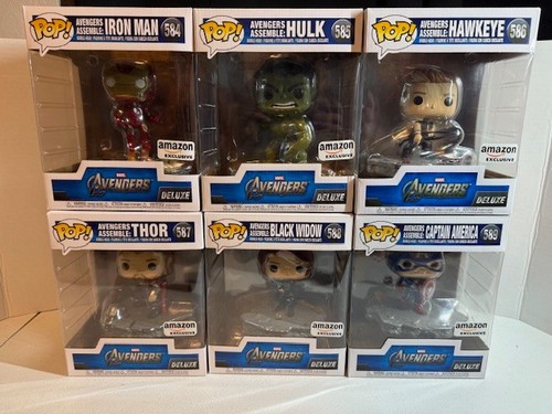 Funko pop serie deluxe marvel - pop!,
