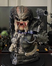 Prime 1 Studio Predator Busto Figura Modello Resina Scatola Limitata da Collezione Regalo Ragazzo