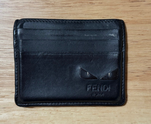 Autentico porta carte - in, pelle