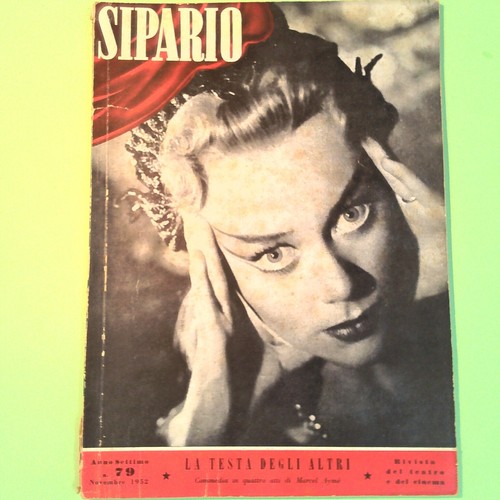 Sipario rivista teatro cinema - sipario,