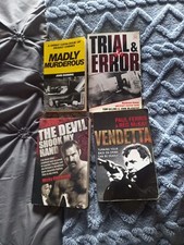 True Crime Books For Sale X 4