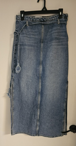Gonna jeans zara taglia s - di,