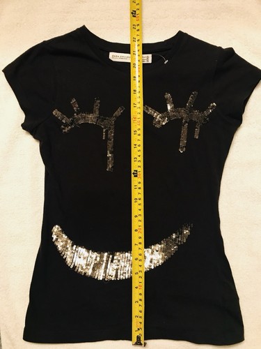 Blusa sexy con paillettes - , zara