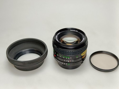 Minolta rokkor f 1 - md, f/1.2