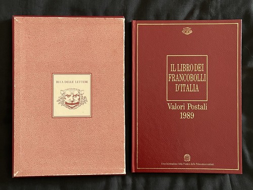 Libro francobolli italia 1989 - libro,