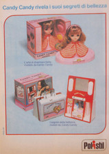 Pubblicità Italian Ritaglio 1981 CANDY CANDY ESTETISTA BEAUTY CASE POLISTIL