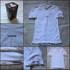 MAGLIETTA TERMICA MANICA CORTA MACRON MODELLO BETA COLORE BIANCO TAGLIA XL - XXL