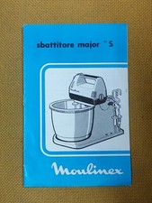Libretto istruzioni MOULINEX  SBATTITORE MAJOR S  anno 1983