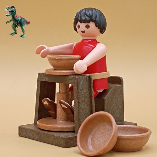 Playmobil vasaio romano con