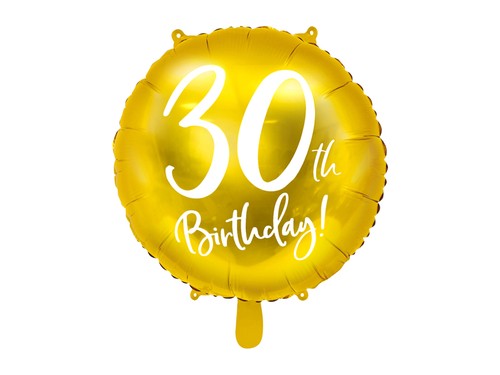 Palloncino foil mylar anni - 30,
