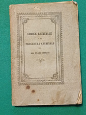 CODICE CRIMINALE E DI