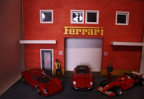 Diorama usine ferrari de - diorama,