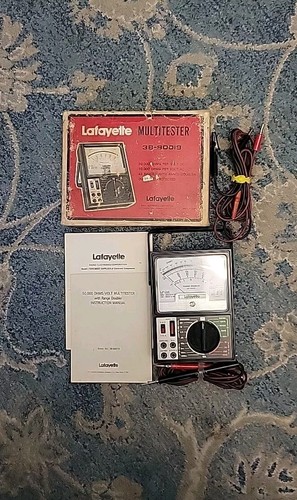 Multimetro vintage lafayette - multimetro,