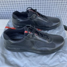 Prada Scarpe America's Cup. Nero. Tg 9