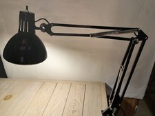 Lampada da tavolo FASE FLEXO NERA vintage di Fase (Spagna) anni 70/80