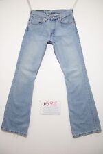 Levis 516 bootcut (Cod.J596) Tg.42 W28 L34 jeans usato boyfriend donna