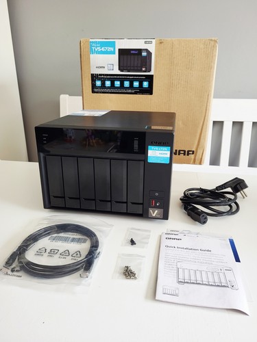 Qnap tvs 672n 8100t - qnap, i3-8100t