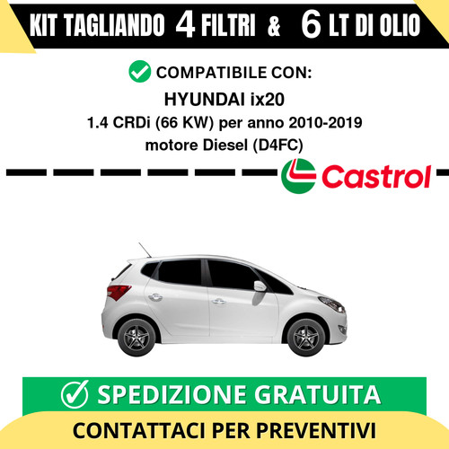 Tagliando per hyundai ix20 - tagliando, 1.4