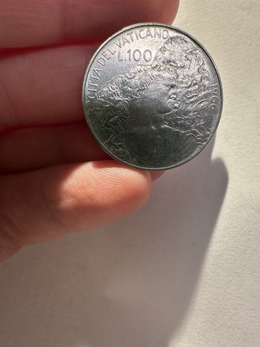 100 lire 1966 vaticano papa - 100,