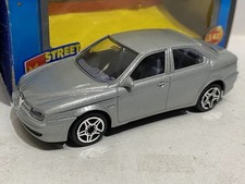 Burago alfa romeo 156 silver - alfa,