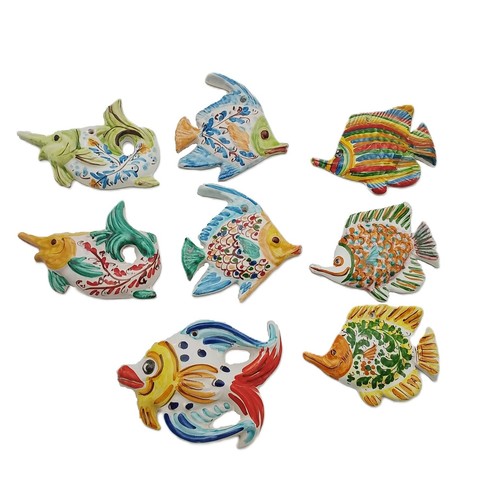 Pesci ceramica di - pesci,