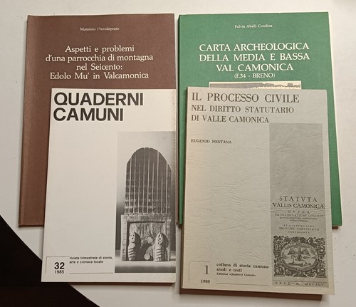 Quattro quaderni camuni - "quaderni, camuni"