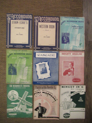Accordion music sheet - 9,