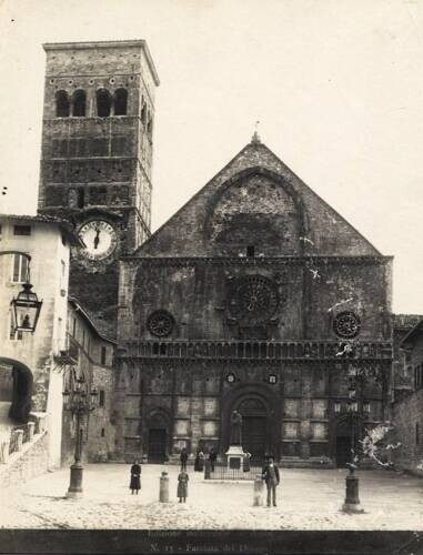 Assisi umbria facciata del - facciata,