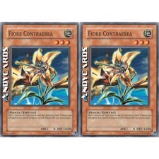 2x FIORE CONTRAEREA • (Anti-Aircraft Flower) • Comune • DR2 IT077 • Unl • YUGIOH