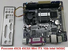 Scheda Madre Foxconn 45CS 45CSX Mini ITX Atom 230 1Gb Chipset Intel 945GC 17x17