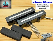 G.M. Jazz Bass Rail Pickup Set Silenzioso