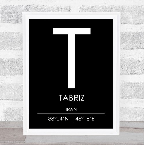 Stampa poster tabriz - stampa,