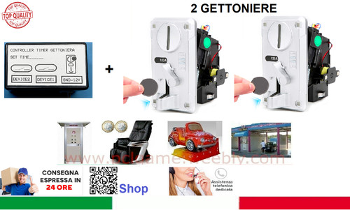 Kit gettoniere modulo - gettoniere,