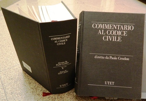 Commentario codice civile - commentario, al