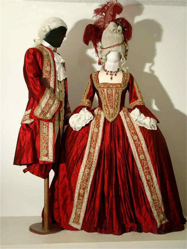 Costume xviii secolo donna - secolo,