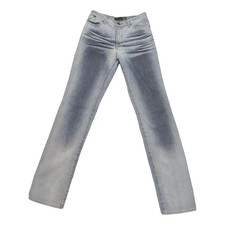 Jeans donna Just Cavalli vintage blu denim cotone taglia 27 US Made in Italy