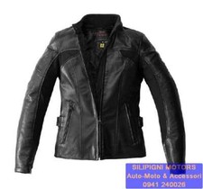 Giacca pelle donna spidi - pelle,