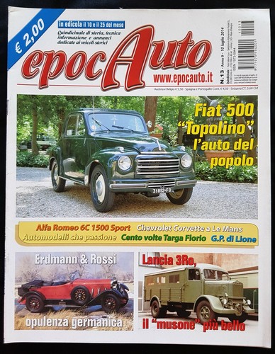 A103 rivista epocauto 2014 - a103,
