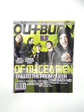 OUTBURN Magazine #73 OF MICE & MEN -I KILLED THE PROM QUEEN- NASHVILLE PUSSY (1e