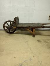 Carriola antica epoca anni30 integra completa vintage arredamento giardino