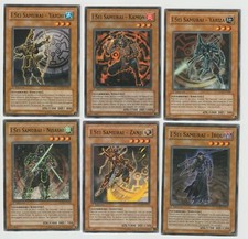 YU GI OH - I SEI SAMURAI - ( Serie Completa ) STON 1à Edizione , Comune  (Exc+)