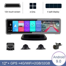 Dash Cam 4G LTE 4 CHS 1080P