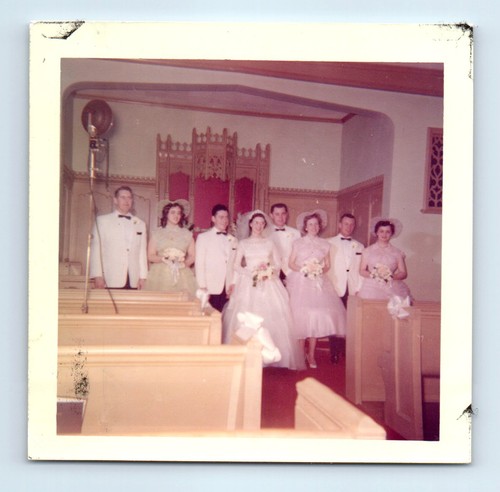 Vecchia foto vintage - , colore