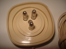 Cavo Telefonico beige con spina tripolare - plug RJ11 - 5Mt -