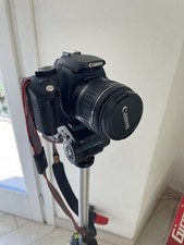 macchina fotografica digitale reflex Canon EOS 350D Con 18-55+ obiettivo 80-200