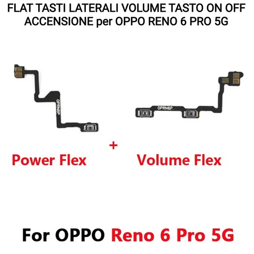 Flat tasti laterali volume - flat,