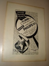 PHILIPS 120 S RASOIO ELETTRICO=PUBBLICITA=ADVERTISING=WERBUNG=ANNI '50=682